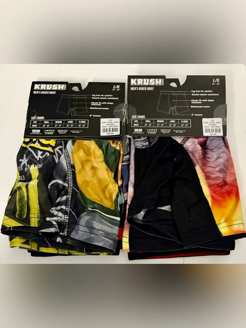 Krush pairs men